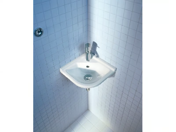 STARCK 3 - Corner ceramic handrinse basin by Duravit - view 3