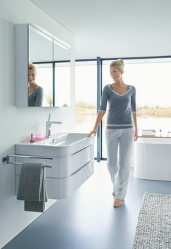 HAPPY D.2 - Wall-mounted vanity unit with drawers by Duravit - view 3