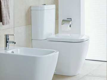 HAPPY D.2 - Close coupled ceramic toilet by Duravit - view 3