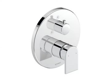 TULUM - 2 hole Recessed shower mixer with diverter by Duravit - view 2