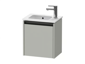 KETHO.2 - Single wall-mounted wooden vanity unit with integrated washbasin by Duravit - view 2