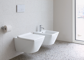 VIU - Wall-hung ceramic bidet by Duravit - view 3