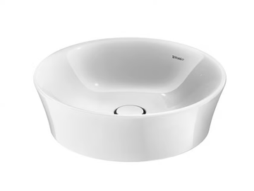 WHITE TULIP - Round single ceramic washbasin by Duravit - view 2