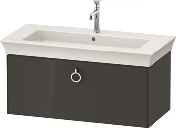 WHITE TULIP WT4251 / WT4252 - Single wall-mounted wooden vanity unit with drawers by Duravit - view 3