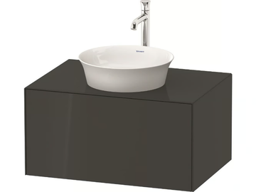WHITE TULIP WT4975 / WT4976 - Single wall-mounted wooden vanity unit with drawers by Duravit - view 2
