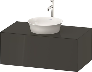 WHITE TULIP WT4975 / WT4976 - Single wall-mounted wooden vanity unit with drawers by Duravit - view 3