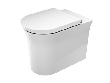 WHITE TULIP - Close coupled Floor mounted ceramic toilet by Duravit - view 2