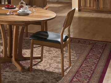 1598 - Wooden chair open back by Dyrlund - view 2