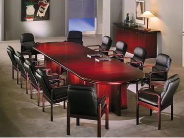 UNIVERSAL - Wooden conference table by Dyrlund - view 2