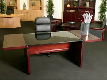 STARLINE - Rectangular executive desk by Dyrlund - view 2