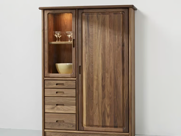 1141M - Highboard with drawers by Dyrlund - view 2