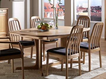 9244B/2 - Wooden table by Dyrlund - view 2