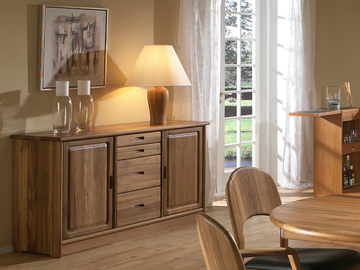 1103M - Wooden sideboard with doors by Dyrlund - view 2