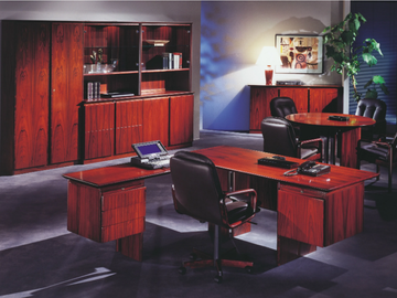 APOLLO - Wooden storage wall / office storage unit by Dyrlund - view 3