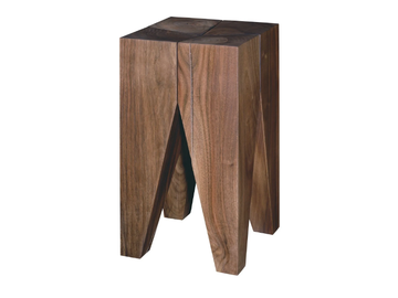 BACKENZAHN™ - Solid wood stool / coffee table by E15 - view 3