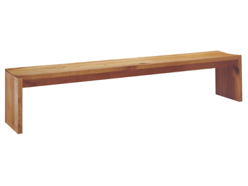 CALLE - Solid wood bench by E15 - view 2