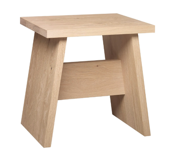 LANGLEY - Solid wood stool / coffee table by E15 - view 3