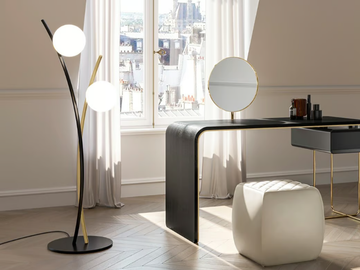 VIDA - Metal floor lamp by EFORMA - view 2