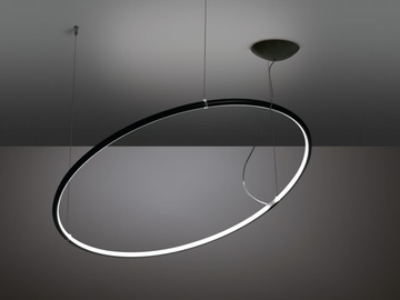 LANCIA TONDA - LED dimmable aluminium pendant lamp by EGOLUCE - view 2