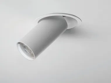 NEWTON SPOT EASY - LED semi-inset round aluminium spotlight by EGOLUCE - view 2