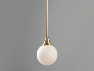 TULIPANO - LED glass and aluminium pendant lamp by EGOLUCE - view 2
