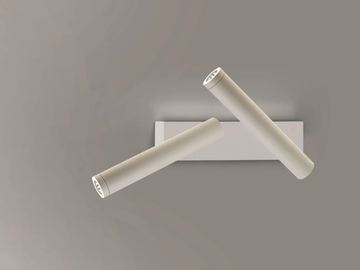 NEWTON SLIM DUE - LED multiple adjustable spotlight by EGOLUCE - view 3