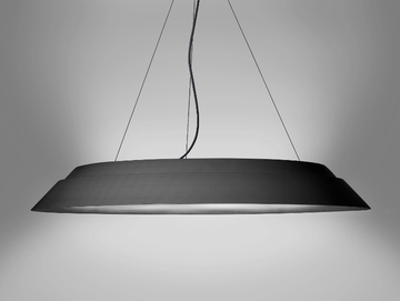 LUNA NUOVA - LED acoustic aluminium pendant lamp by ENGI - view 2