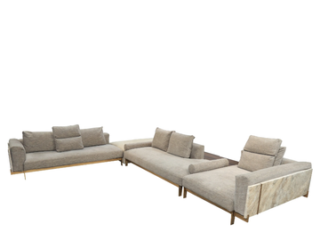 ATLANTIDE - Sectional fabric sofa by ENNE - view 2