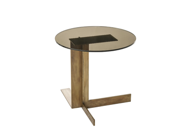 ATLANTIDE - Glass side table by ENNE - view 2