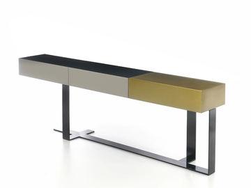 FRAME - Rectangular console table by ENNE - view 2