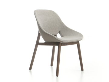 GRACE - Fabric chair by ENNE - view 2