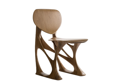 GROOVE - Solid wood chair by ENNE - view 2