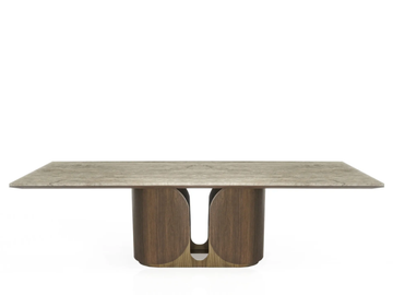 HORUS - Rectangular dining table by ENNE - view 3