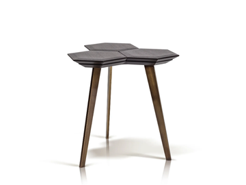 ICY-A - Wooden side table by ENNE - view 2