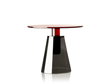 ILIA - Round glass coffee table by ENNE - view 2