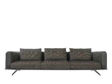 IMPERIOUS - 3 seater fabric sofa by ENNE - view 2