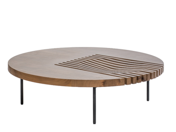 IZZY - Round coffee table by ENNE - view 2