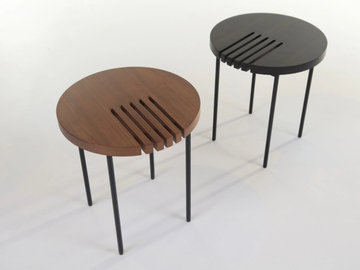 IZZY - Round side table by ENNE - view 3