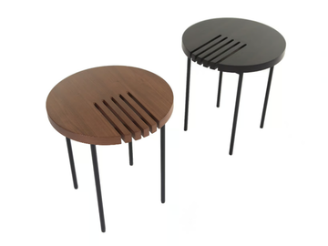 IZZY - Round side table by ENNE - view 2