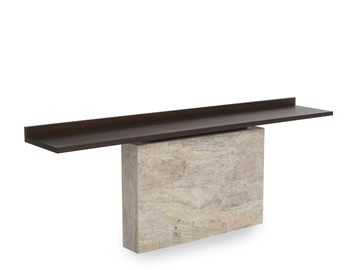 LATITUDE - Rectangular console table by ENNE - view 2