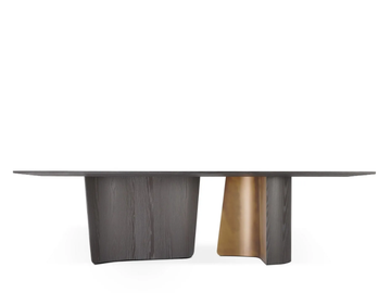 LEAF - Rectangular wooden dining table by ENNE - view 3