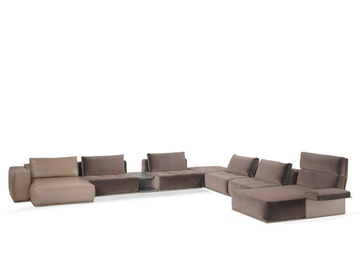 SOHO - Modular fabric sofa by ENNE - view 2