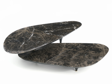 TABAKA - Marble coffee table by ENNE - view 2