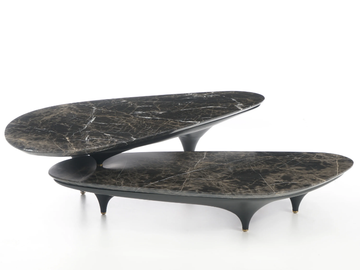TABAKA - Marble coffee table by ENNE - view 3