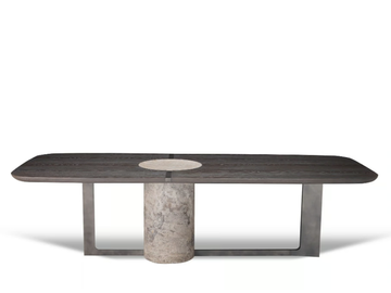 TITANO - Rectangular dining table by ENNE - view 2
