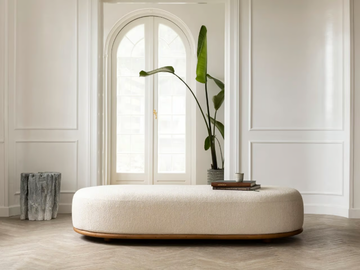 CASK XL - Oval fabric pouf bed by EXPORMIM - view 3