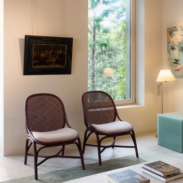 FRAMES - Rattan easy chair by EXPORMIM - view 3