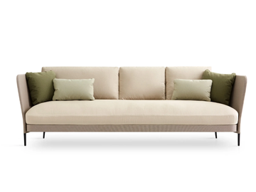 KÄBU - Upholstered fabric garden sofa by EXPORMIM - view 2