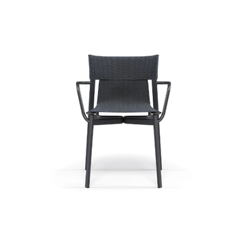 BREEZE - Chair with armrests in aluminum and technical fabric by Emu - view 3