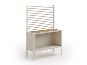 CAMALEON - Galvanized plate garden cabinet by Emu - view 2